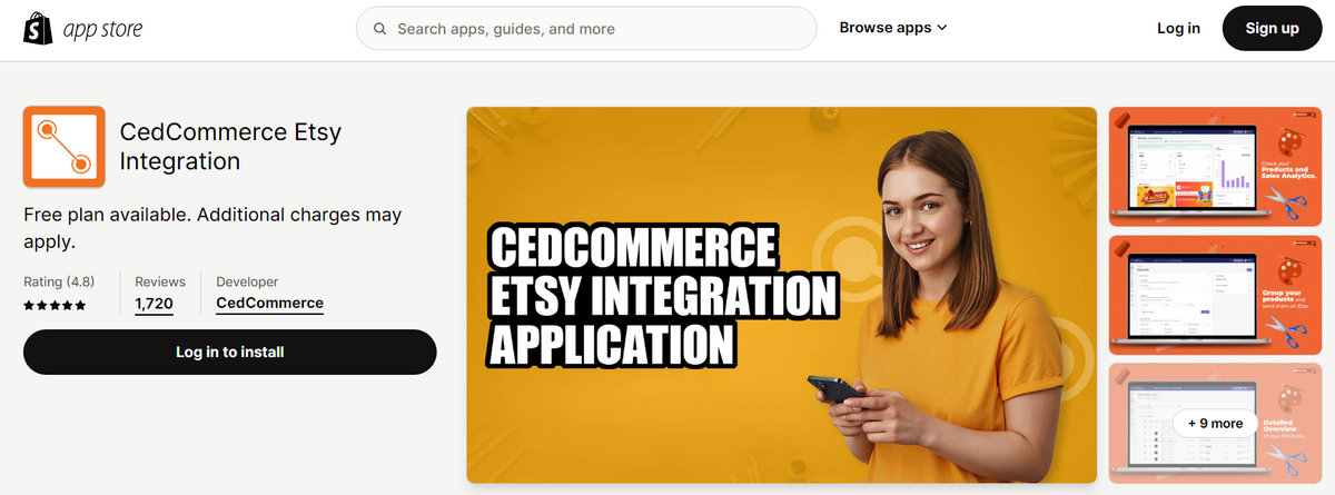 CedCommerce Etsy Integration